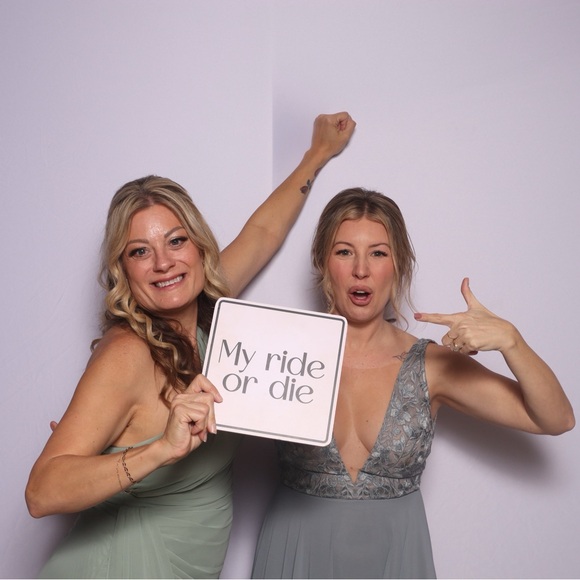 Jenny Yoo Blue Maxi Dress - Picture 15 of 16